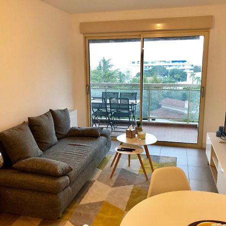 Appartement Neuf, Piscine, Terrasse, Vue Mer. Cannes Exterior foto